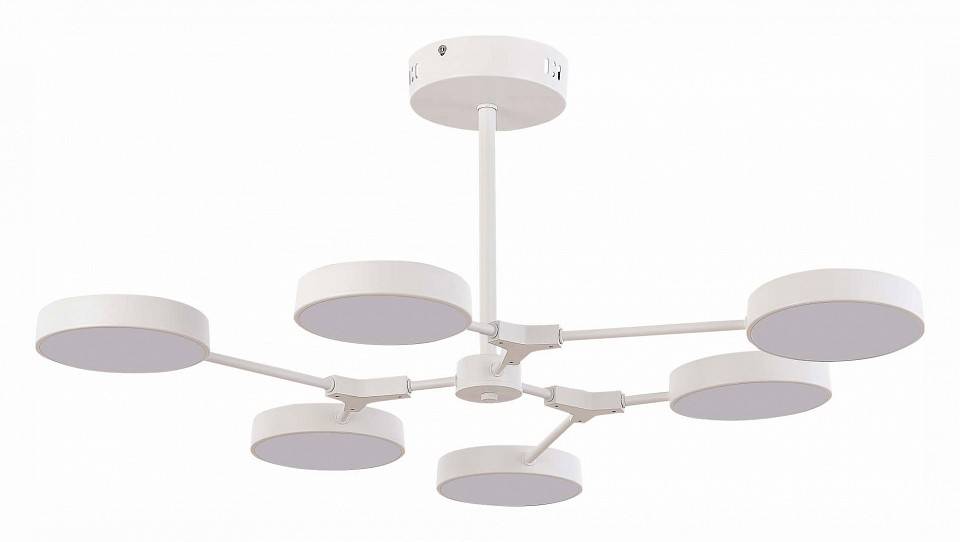 Люстра на штанге EVOLUCE Monta 6 ламп SLE6003-502-06