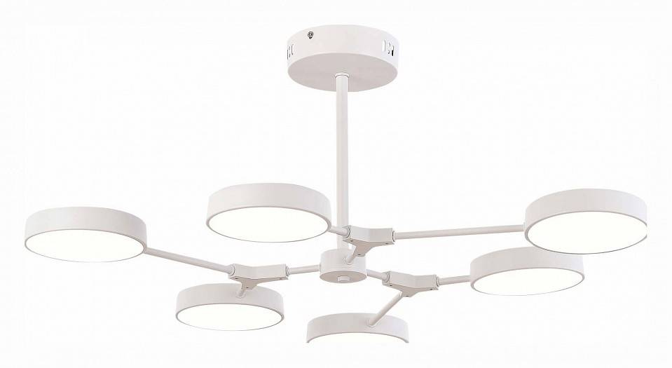 Люстра на штанге EVOLUCE Monta 6 ламп SLE6003-502-06