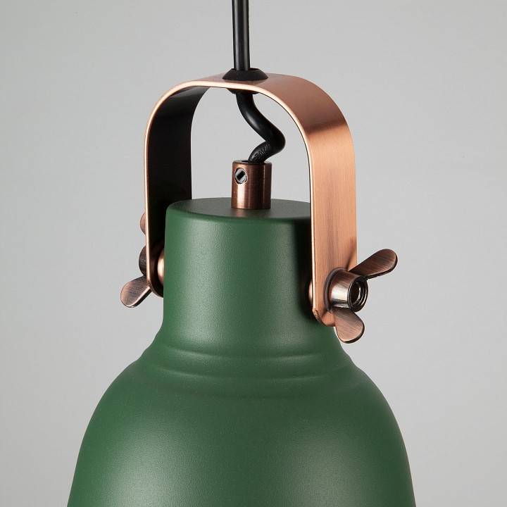 Подвесной светильник Eurosvet Projector зеленый 50083/1