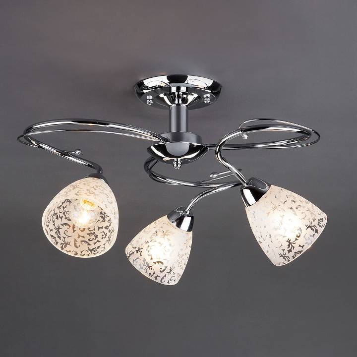 Люстра на штанге Eurosvet Natalie 30130/3 хром 30130/3