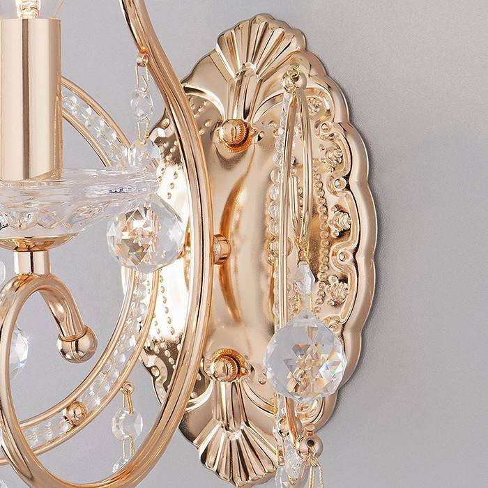 Бра Eurosvet Collana Strotskis золото 10096/1