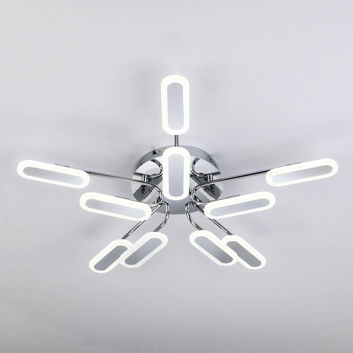 Люстра на штанге Eurosvet Osaka 90148/10 хром 88 Вт 90148/10