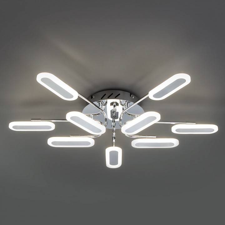 Люстра на штанге Eurosvet Osaka 90148/10 хром 88 Вт 90148/10