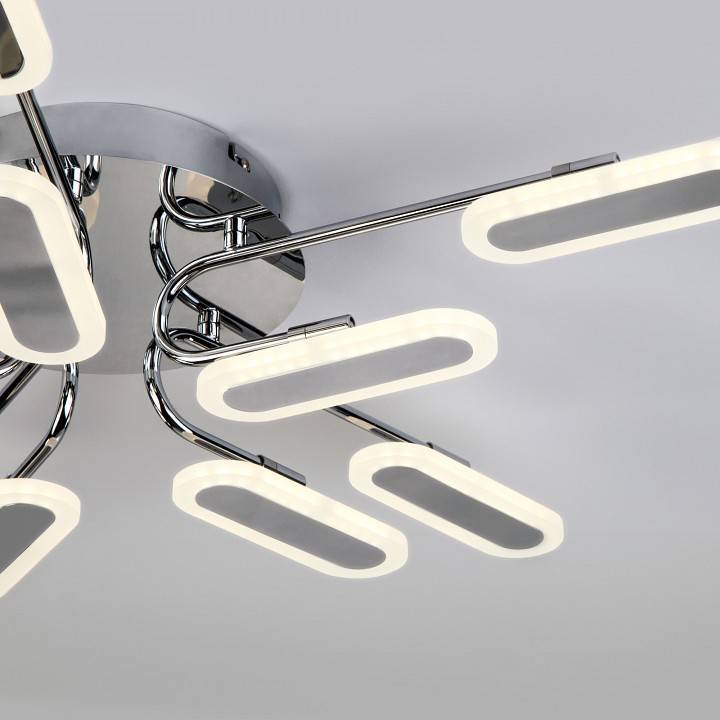 Люстра на штанге Eurosvet Osaka 90148/10 хром 88 Вт 90148/10