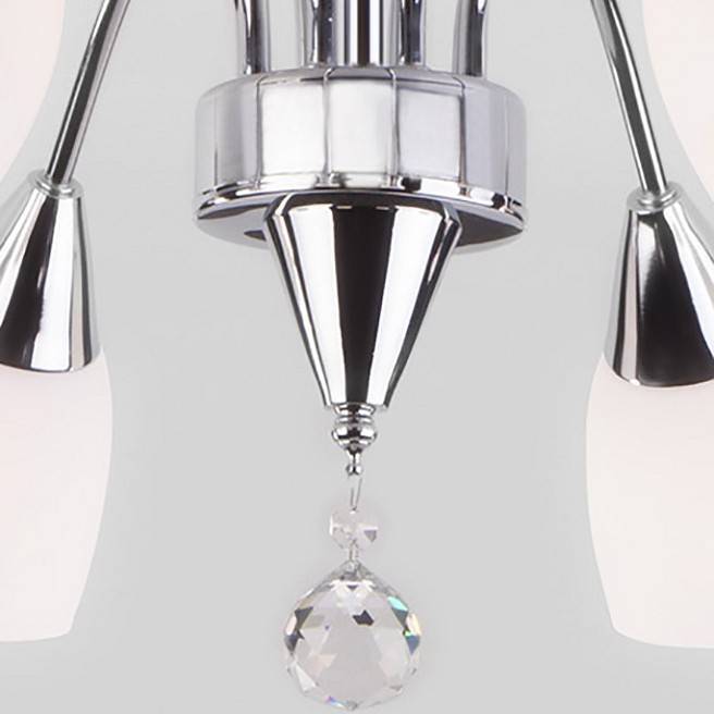 Люстра на штанге Eurosvet Ellene 30149/8 хром 30149/8