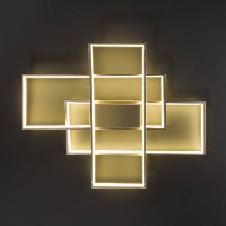 Потолочная люстра Eurosvet Direct 90177/3 сатин-никель 65 Вт 90177/3