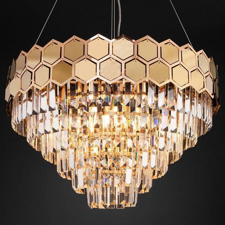 Подвесной светильник Eurosvet Ariana 10124/8 Strotskis Smart золото 10124/8 золото