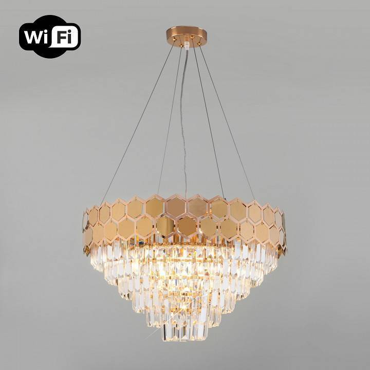 Подвесной светильник Eurosvet Ariana 10124/8 Strotskis Smart золото 10124/8 золото