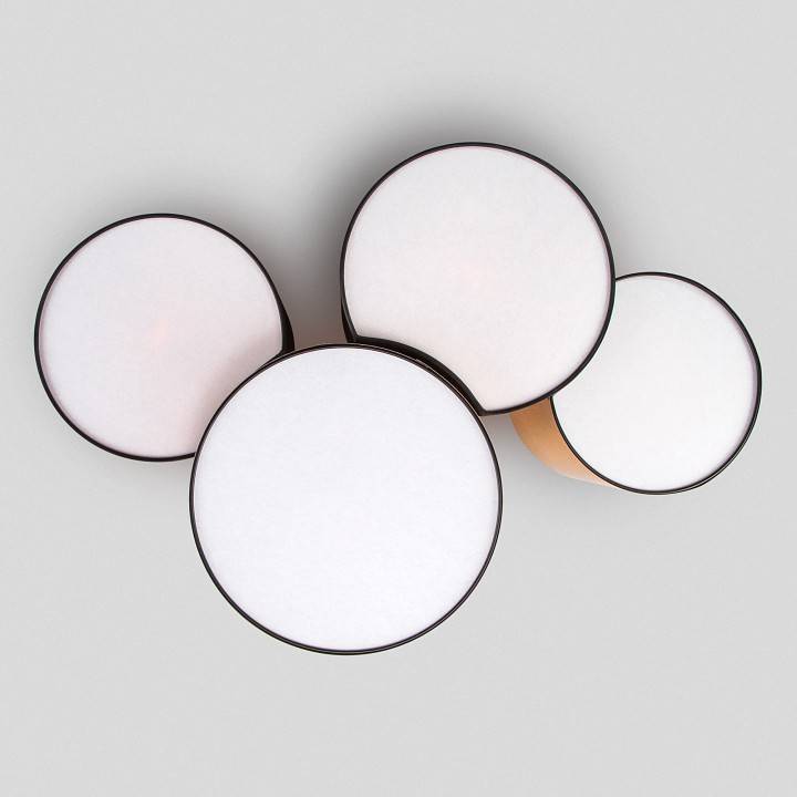 Накладной светильник TK Lighting Mona Black/Gold 3446