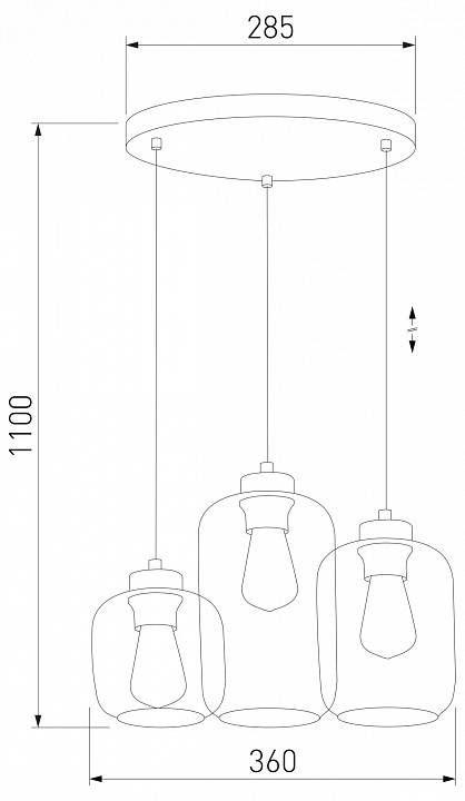 Подвесной светильник TK Lighting Marco 3325 Marco Green