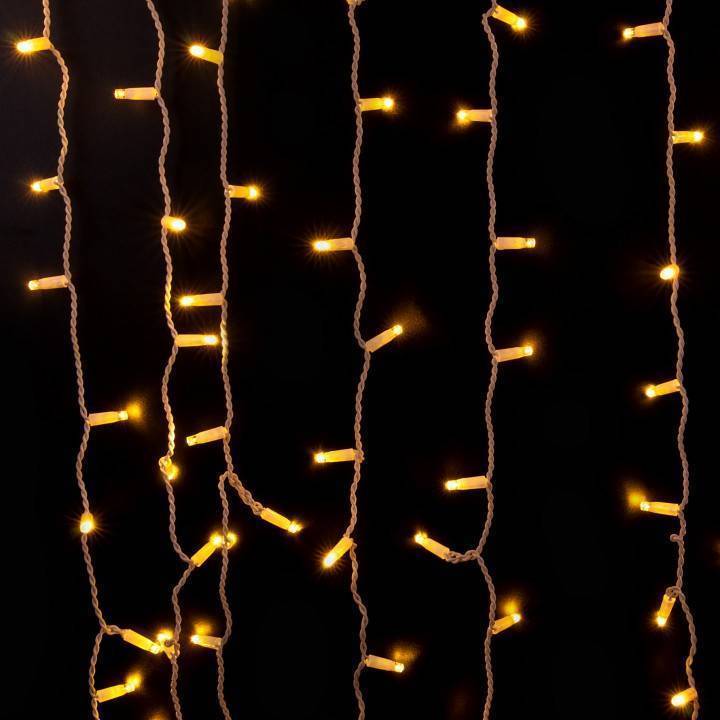 Занавес световой Eurosvet теплый белый 200-101