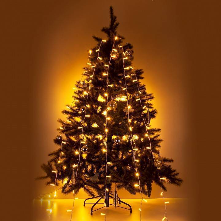 Занавес световой Eurosvet теплый белый 200-101