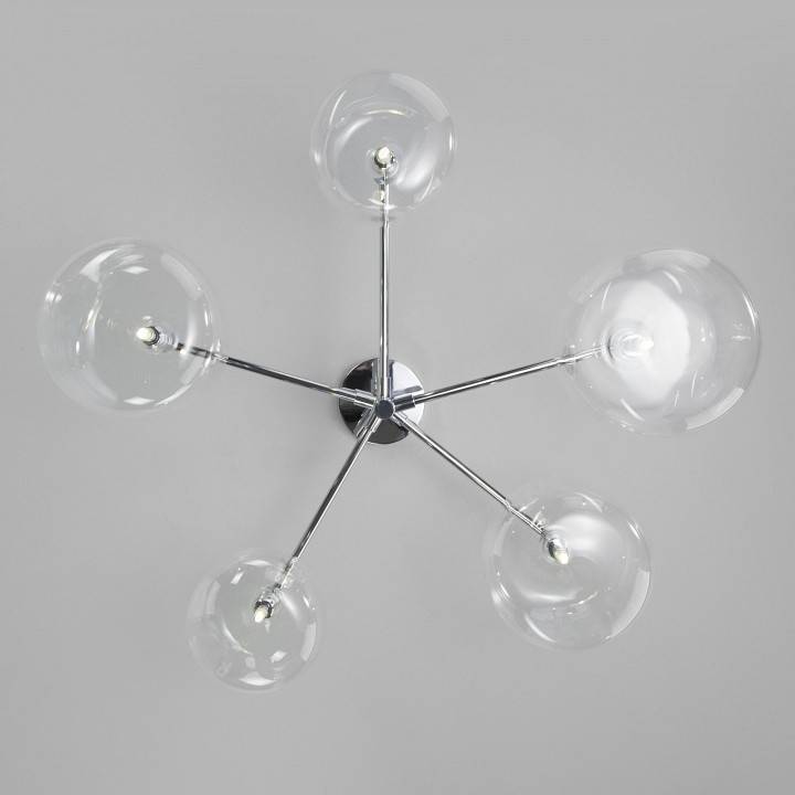 Люстра на штанге Eurosvet Jar хром 70128/5