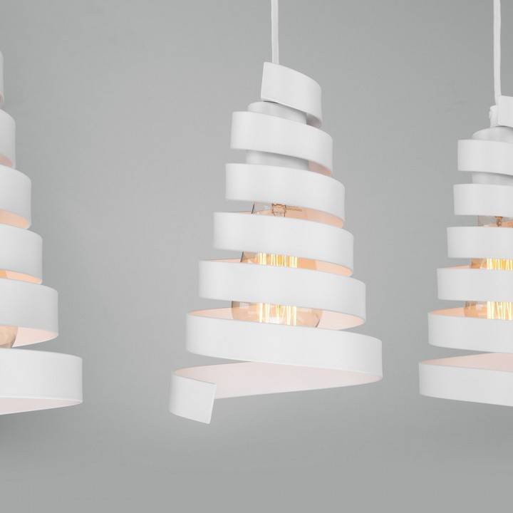 Подвесной светильник Eurosvet Storm белый 50058/3