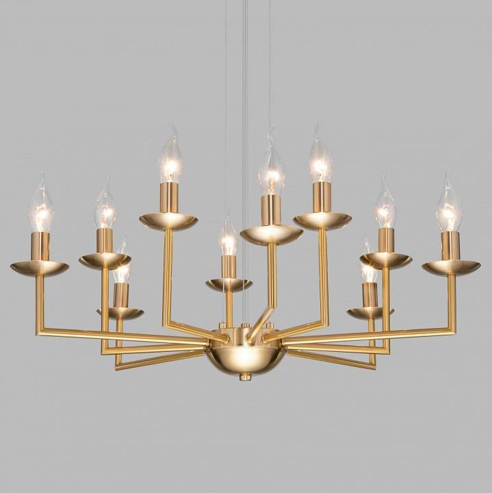 Подвесная люстра Eurosvet Cariso латунь 60150/10