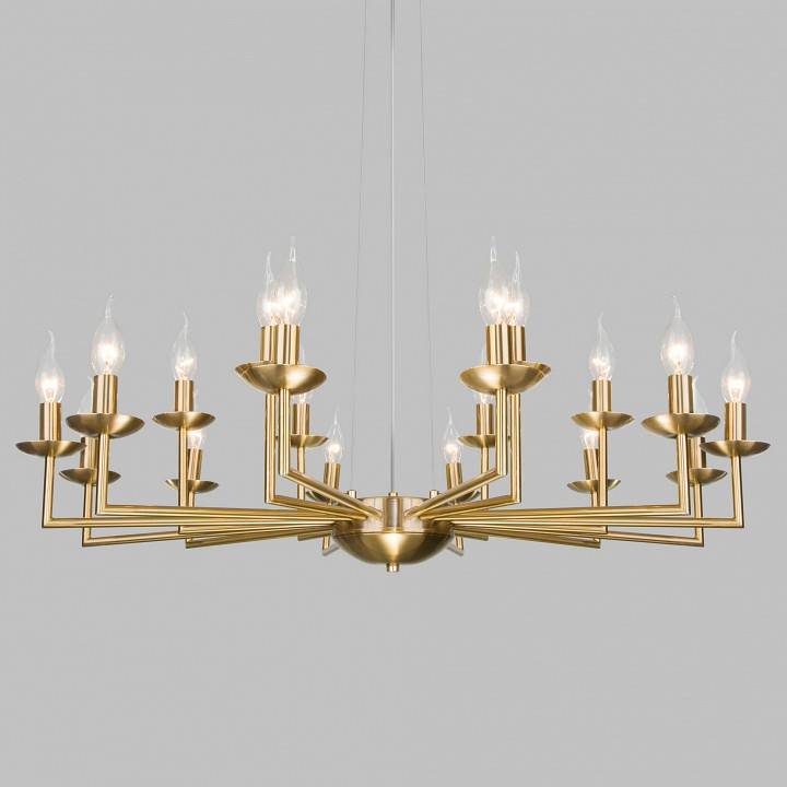 Подвесная люстра Eurosvet Cariso латунь 60150/18
