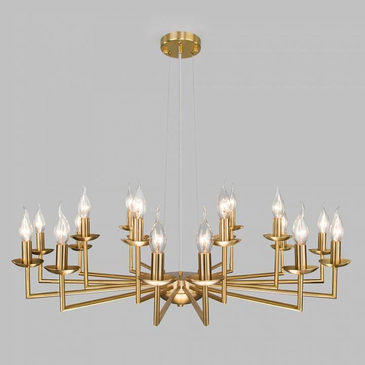 Подвесная люстра Eurosvet Cariso латунь 60150/18