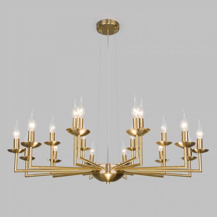 Подвесная люстра Eurosvet Cariso латунь 60150/18