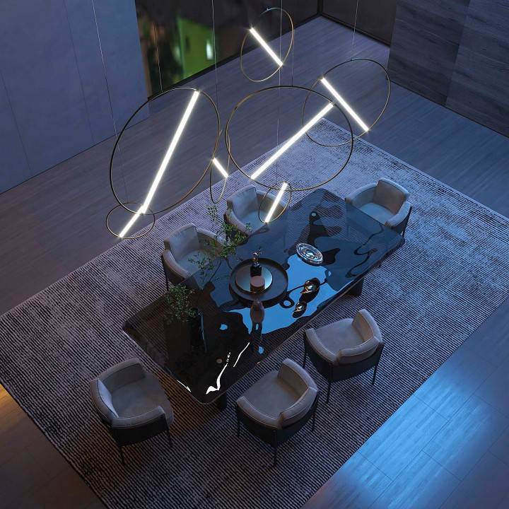 Подвесной светильник Eurosvet Element бронза 90282/1