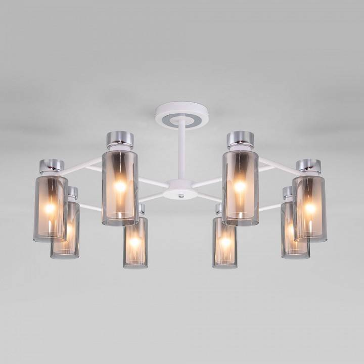 Люстра на штанге Eurosvet Amado 70115/8 белый