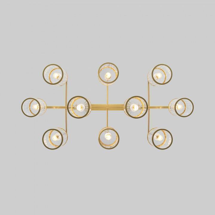 Люстра на штанге Eurosvet Inari 60144/10 золото