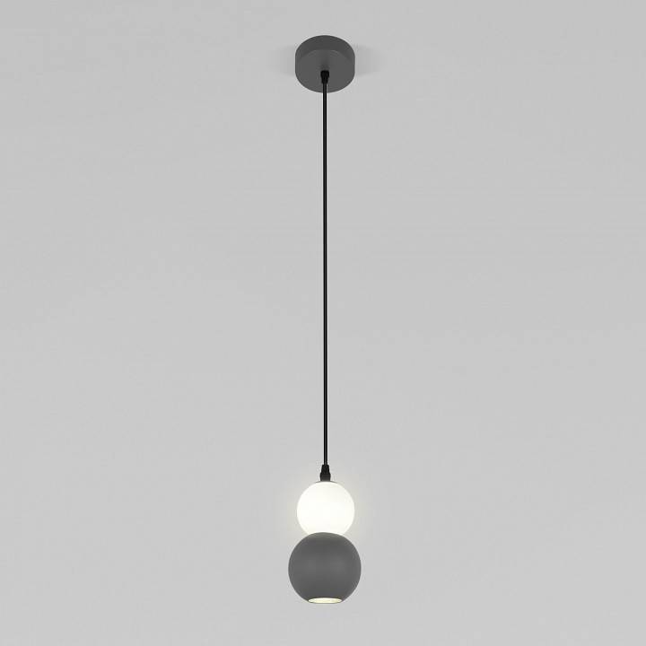 Подвесная люстра Eurosvet Polar 50250/1 LED серый