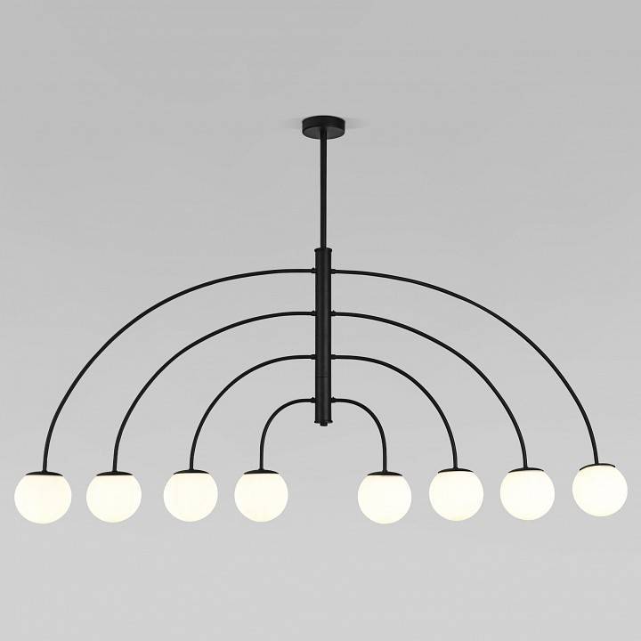 Люстра на штанге Eurosvet Cenacolo 30179/8 черный