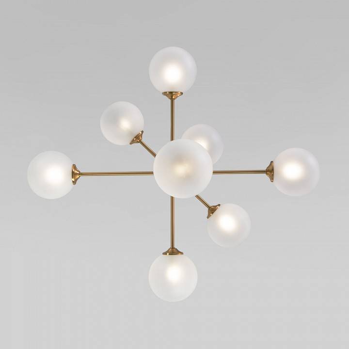 Люстра на штанге Eurosvet Volver 50383 латунь Smart 50383