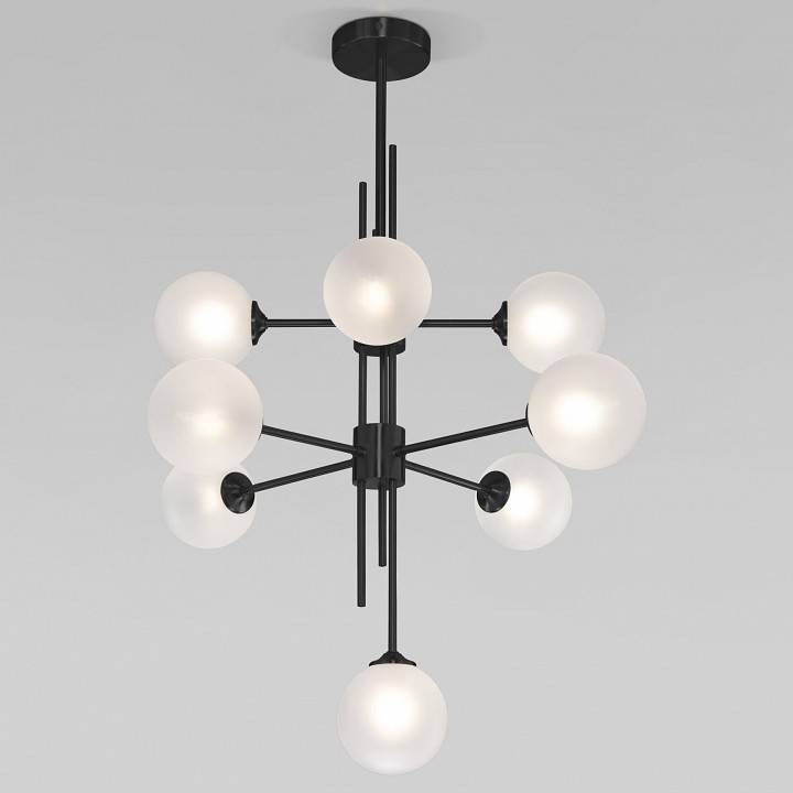 Люстра на штанге Eurosvet Volver 50383 черный Smart 50383