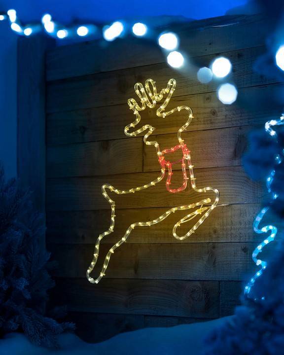 Шнур световой Feron LED-F3W 3-х жильный плоский синий 26210