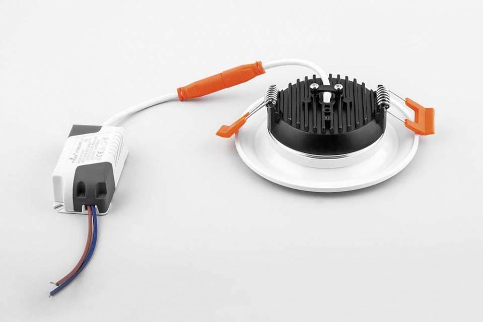 Встраиваемый светильник светодиодный Feron AL631 12 Вт 4000 К 28937