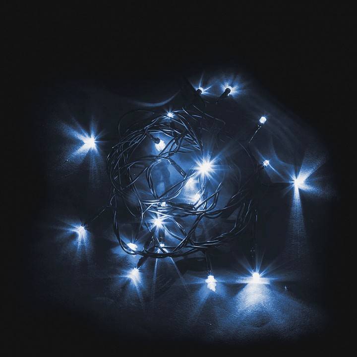 Гирлянда Нить Feron CL02 белый 2 м 20 LED IP20 32286