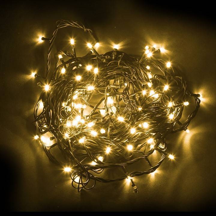 Гирлянда Нить Feron CL06 теплый белый 10 м 100 LED IP20 32314