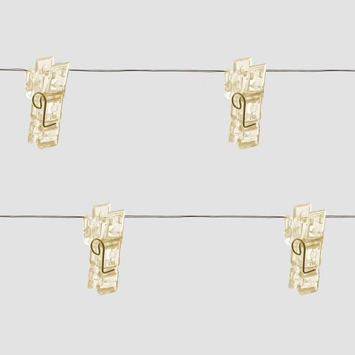 Гирлянда Нить Feron CL574 20 м 200 LED IP20 теплый белый 41652