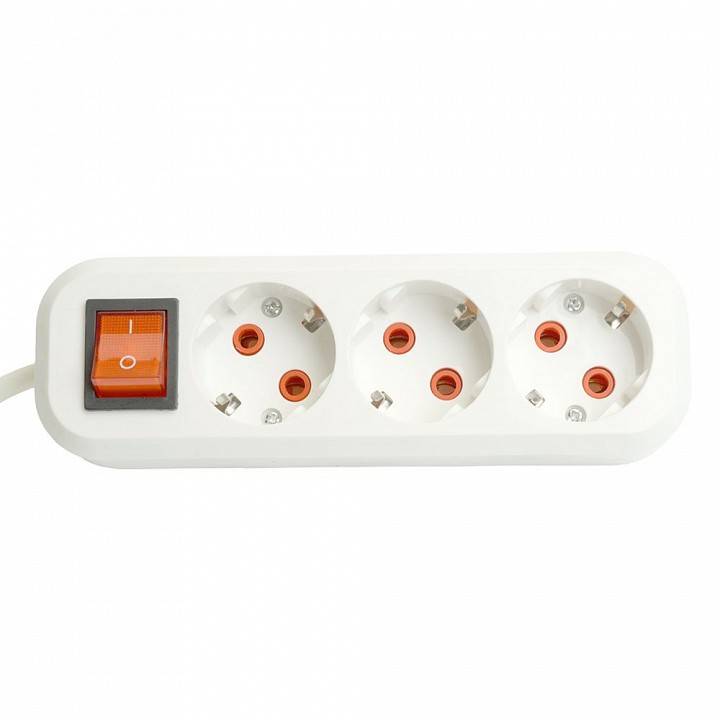 Удлинитель с выключателем Stekker Home 49355