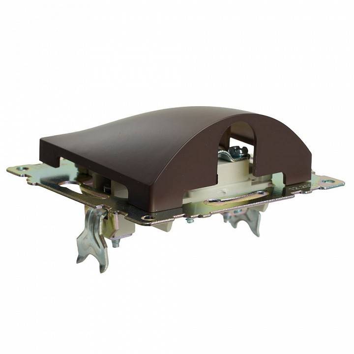 Розетка для вывод кабеля без рамки Stekker Катрин 49468