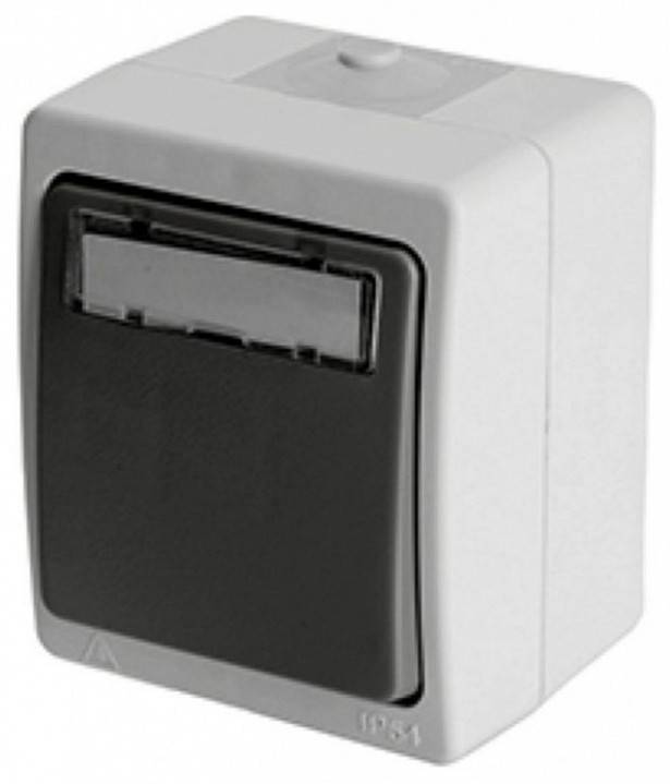 Выключатель одноклавишный Stekker Велена 49723