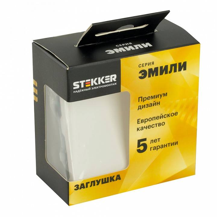 Заглушка для поста, без рамки Stekker RST00-5116-01 49883