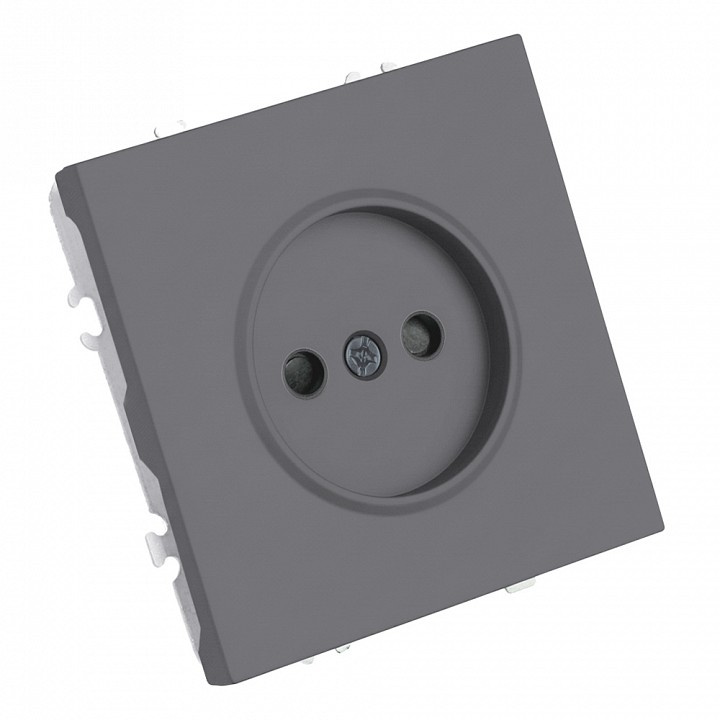Розетка без заземления и со шторкой, без рамки Stekker Эмили 50242