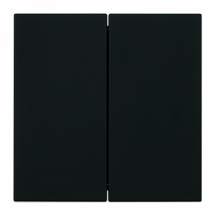 Переключатель двухклавишный без рамки Stekker Мия 50448