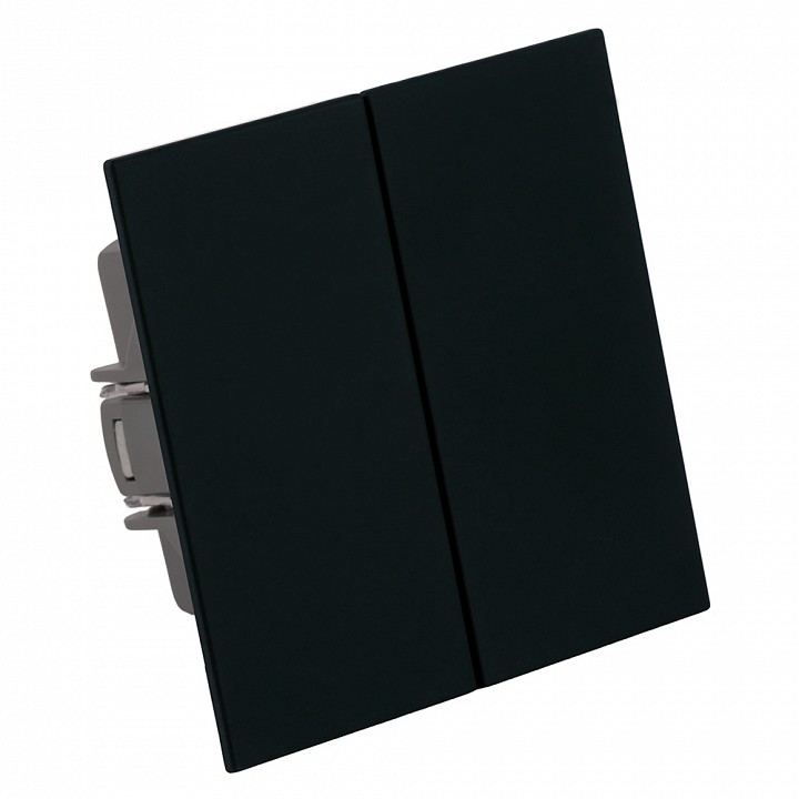 Переключатель двухклавишный без рамки Stekker Мия 50448