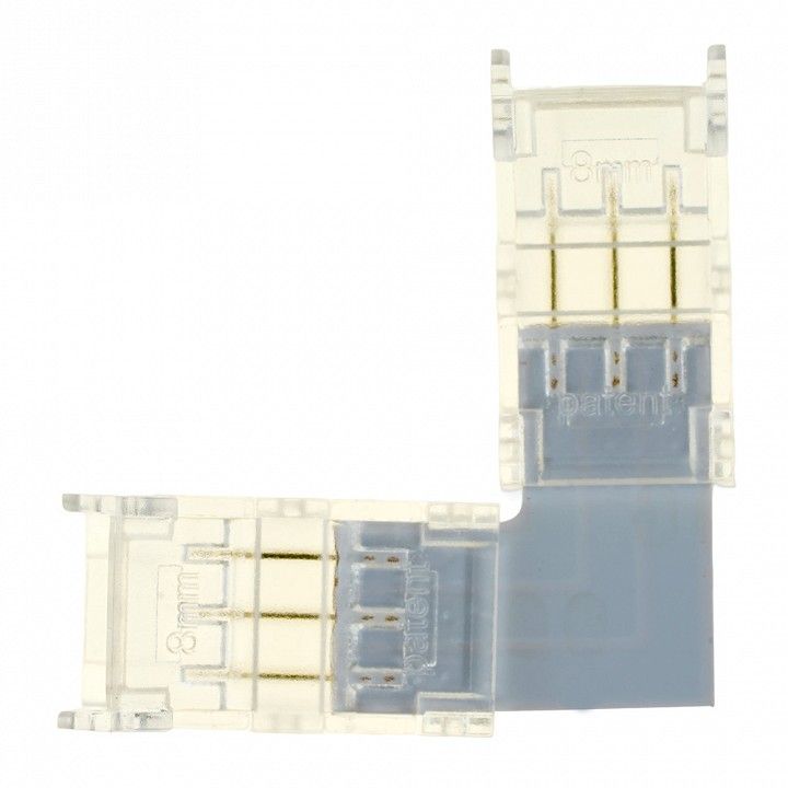 Соединитель лент угловой жесткий Feron  52003