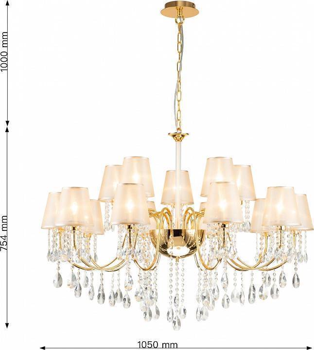 Подвесная люстра Favourite Cutie 15 ламп 2868-15P