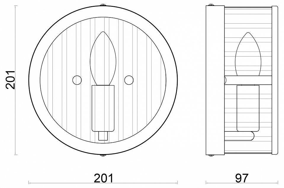 Бра Favourite Radiales 3099-1W