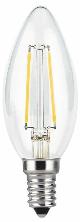 Лампа светодиодная Gauss Black C37 E14 5 Вт 2700 K диммируемая 103801105-D