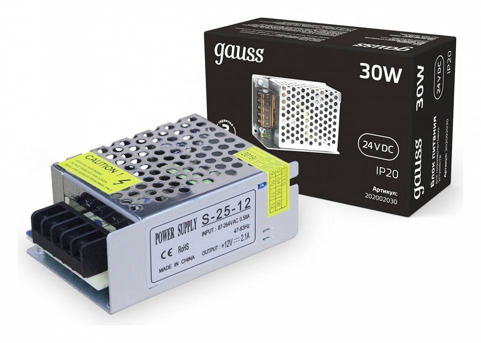 Блок питания Gauss  202002030