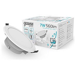 Встраиваемый светильник Gauss Crystal 9033420207