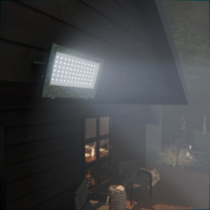 Настенно-потолочный прожектор Gauss  GFD005