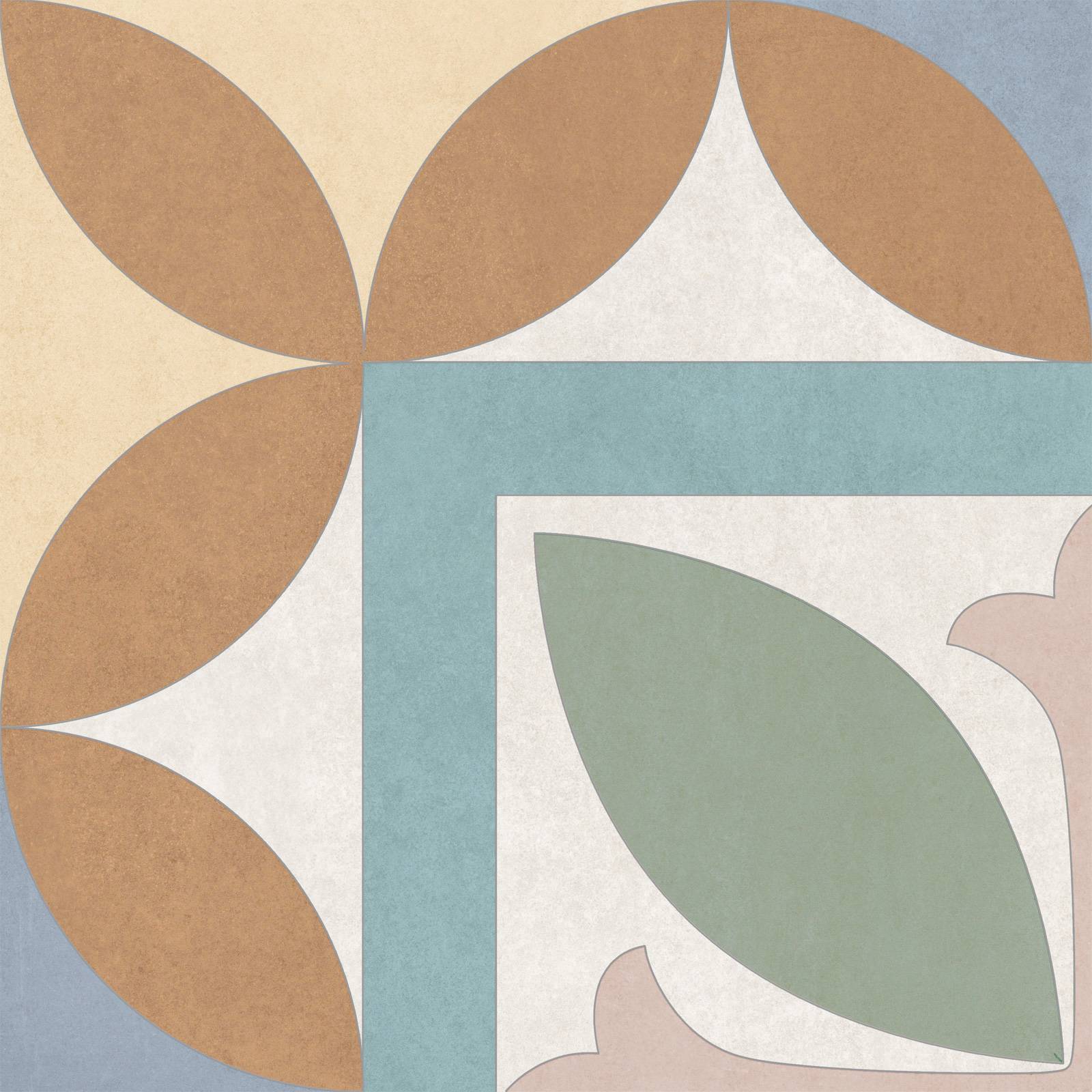 Керамогранит New Trend Design Art Unico матовый 200x200x8 мм GP2020DSA01