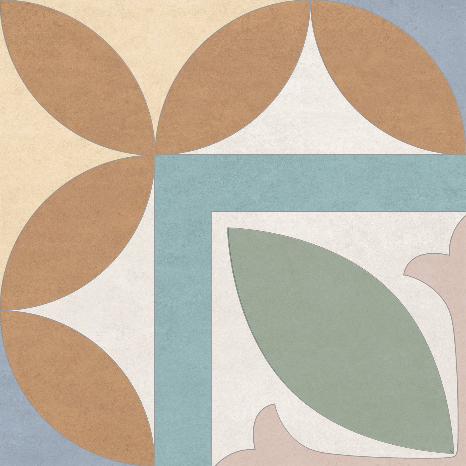 Керамогранит New Trend Design Art Unico матовый 200x200x8 мм GP2020DSA01